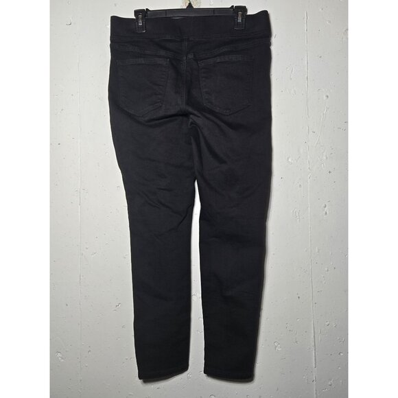 Talbots Simply Flattering Collection Black Jegging Pull On Jeans Size 12P Petite - Picture 2 of 10